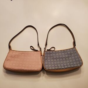 Nine West Pink and Blue Shoulder Bags